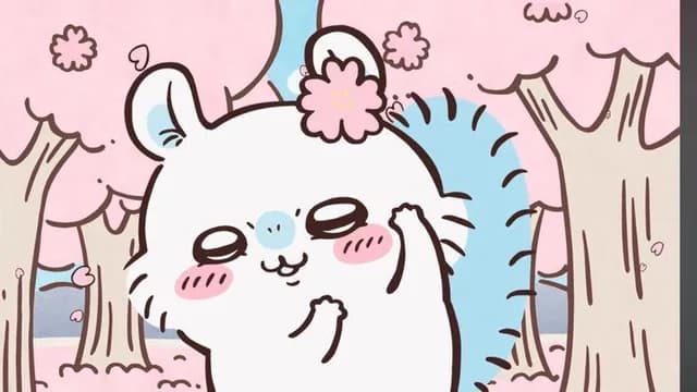モモンガと、その後ろで「返せ！」と叫ぶでかつよのイメージイラスト