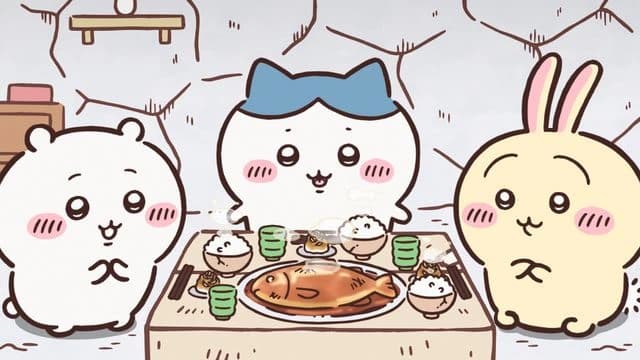 アニメ版ちいかわと漫画版ちいかわの比較イメージ